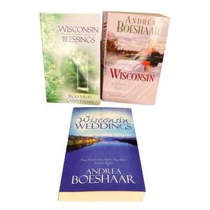 Wisconsin Romance Novels Set of 3 Romance Paperbacks Book Bundle